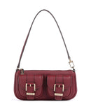 Michael Kors Zoe Small Borsa a spalla mulberry