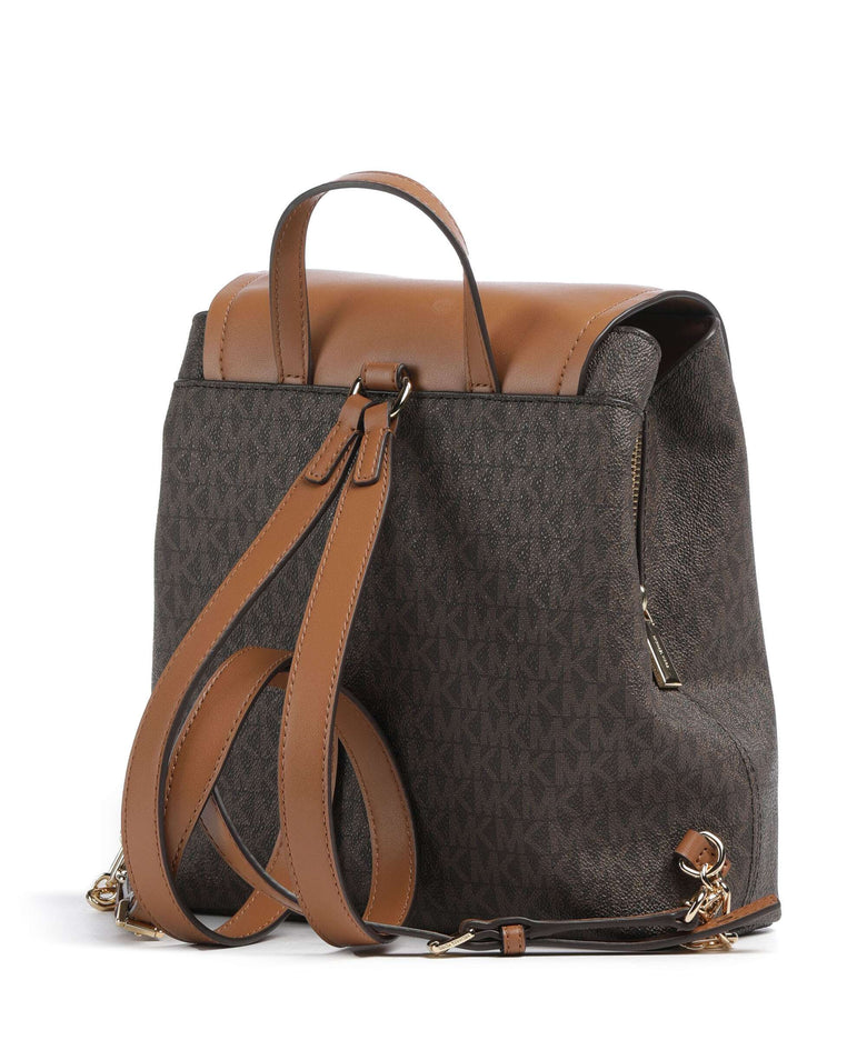 Michael Kors Tribeca Small Backpack brown/acorn