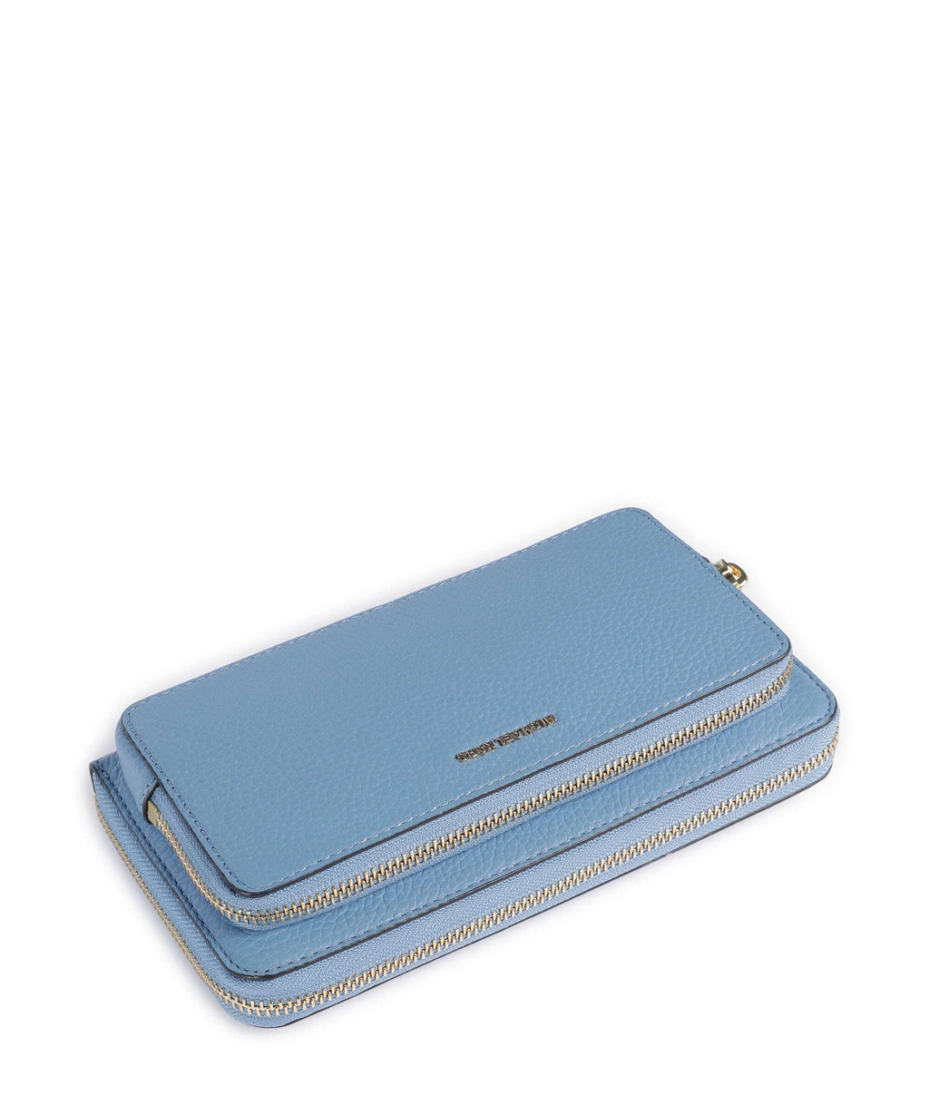 Michael Kors Jet Set Large Continental Crossbody bag french blue