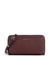 Michael Kors Jet Set Large Continental Borsa a tracolla oxblood