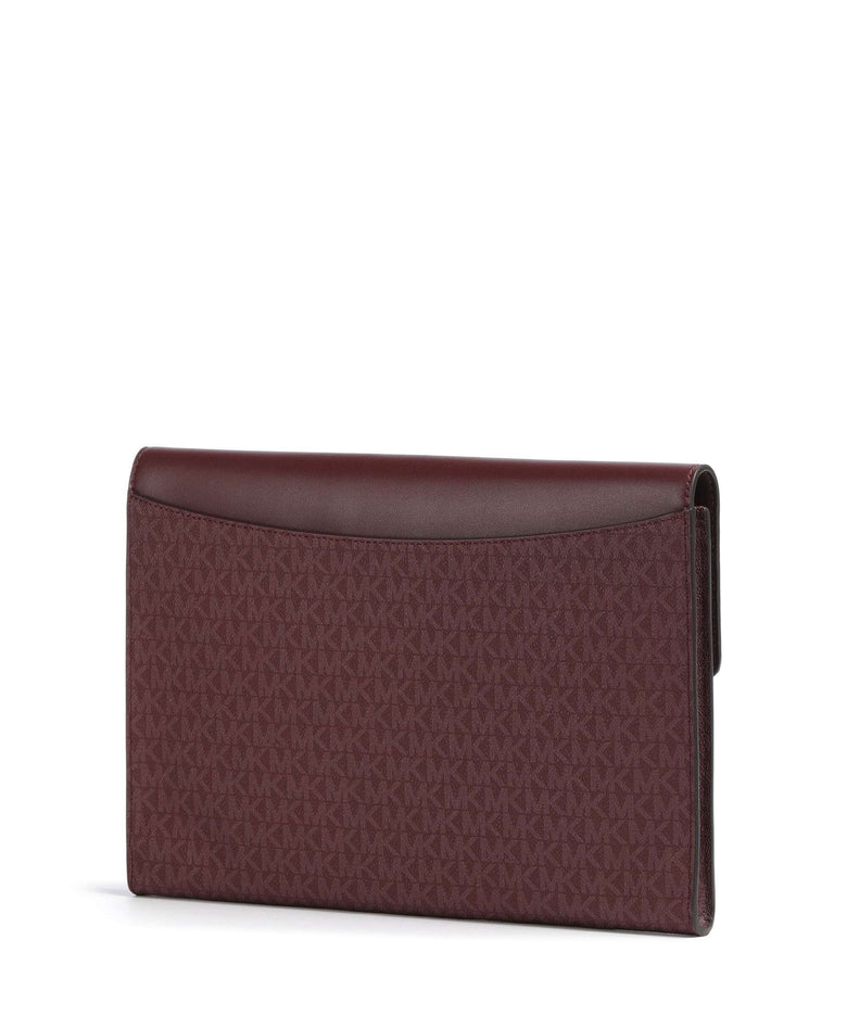 Michael Kors Jet Set Laptop case oxblood