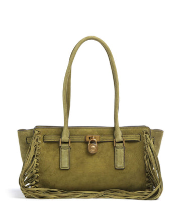 Michael Kors Hamilton Small Borsa a spalla pistachio