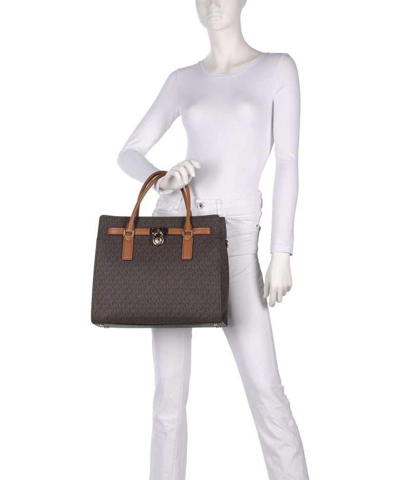 Michael Kors Hamilton Moderne Large Handbag brown/acorn