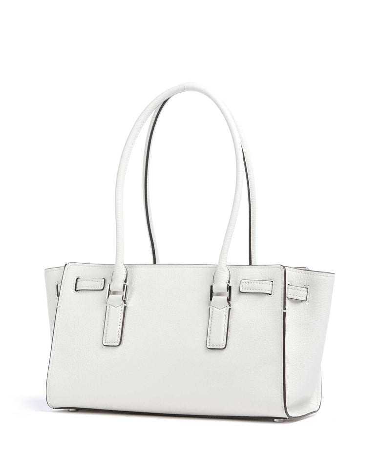 Michael Kors Hamilton Moderne Small Shoulder bag optic white