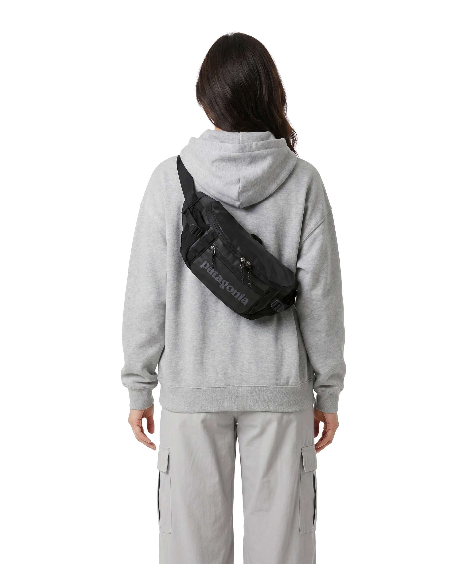 Patagonia Black Hole 5 Marsupio poliestere riciclato black w/black