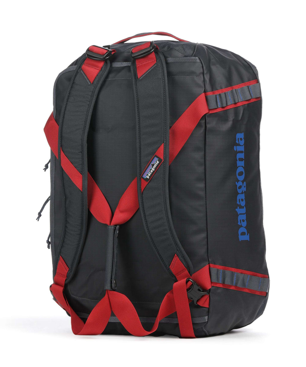 Patagonia Black Hole 40 Travel bag smolder blue w/amanita red