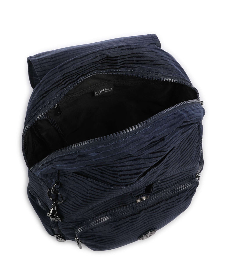 Kipling Elevated City Zip S Backpack night ocean