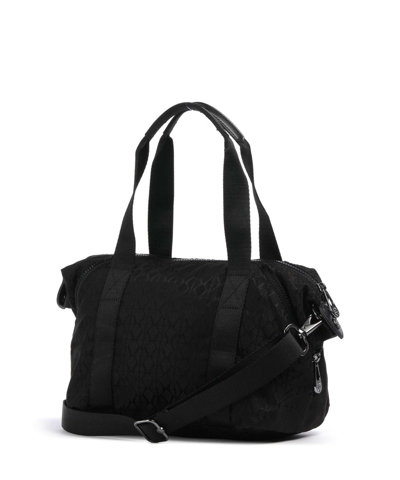 Kipling Elevated Art Mini Handbag black sign