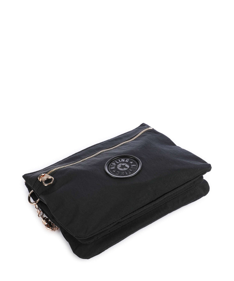 Kipling Charm Riri L Zip Crossbody bag black rose spice