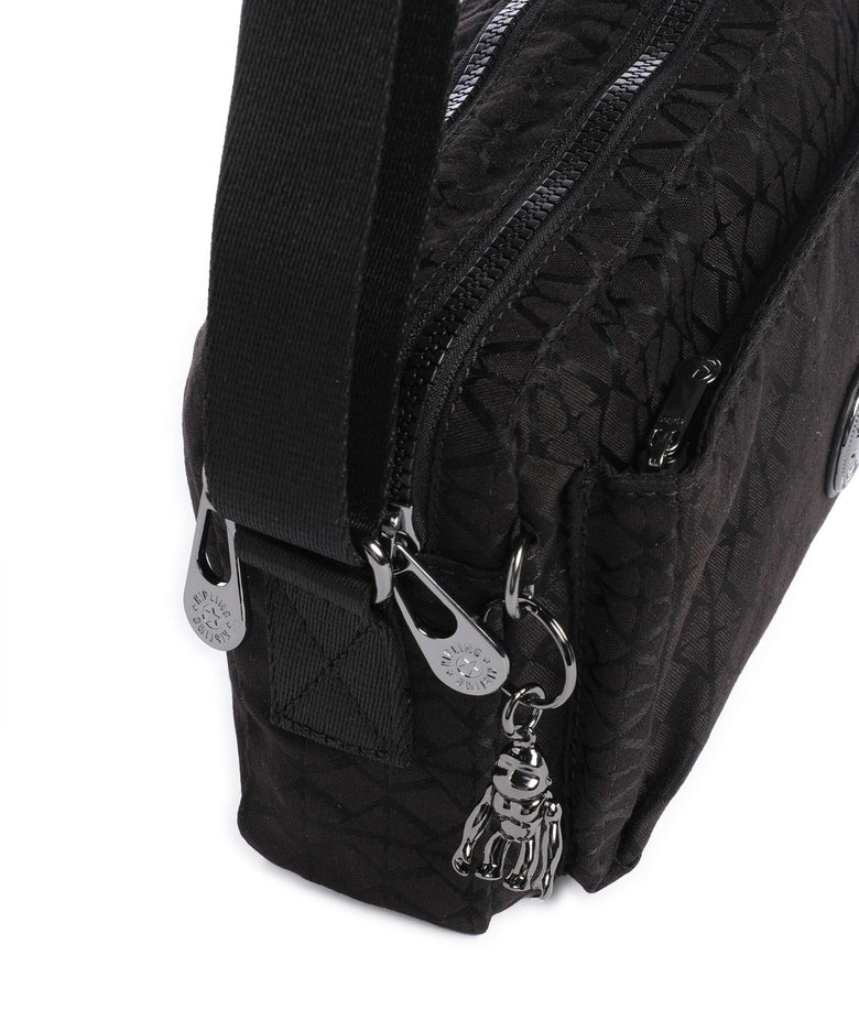 Kipling Elevated Abanu M Crossbody bag black sign