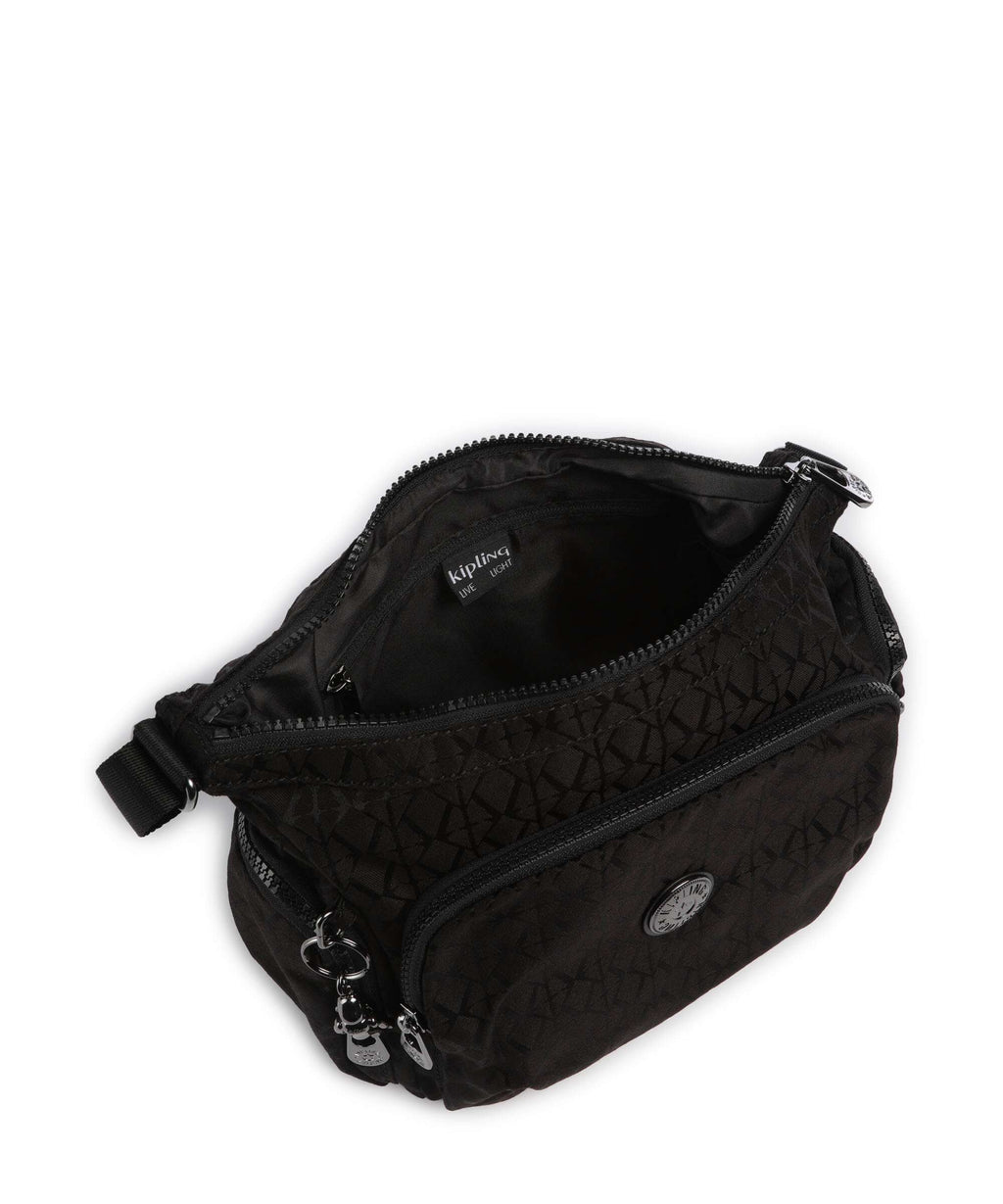 Kipling Elevated Gabb S Crossbody bag black sign