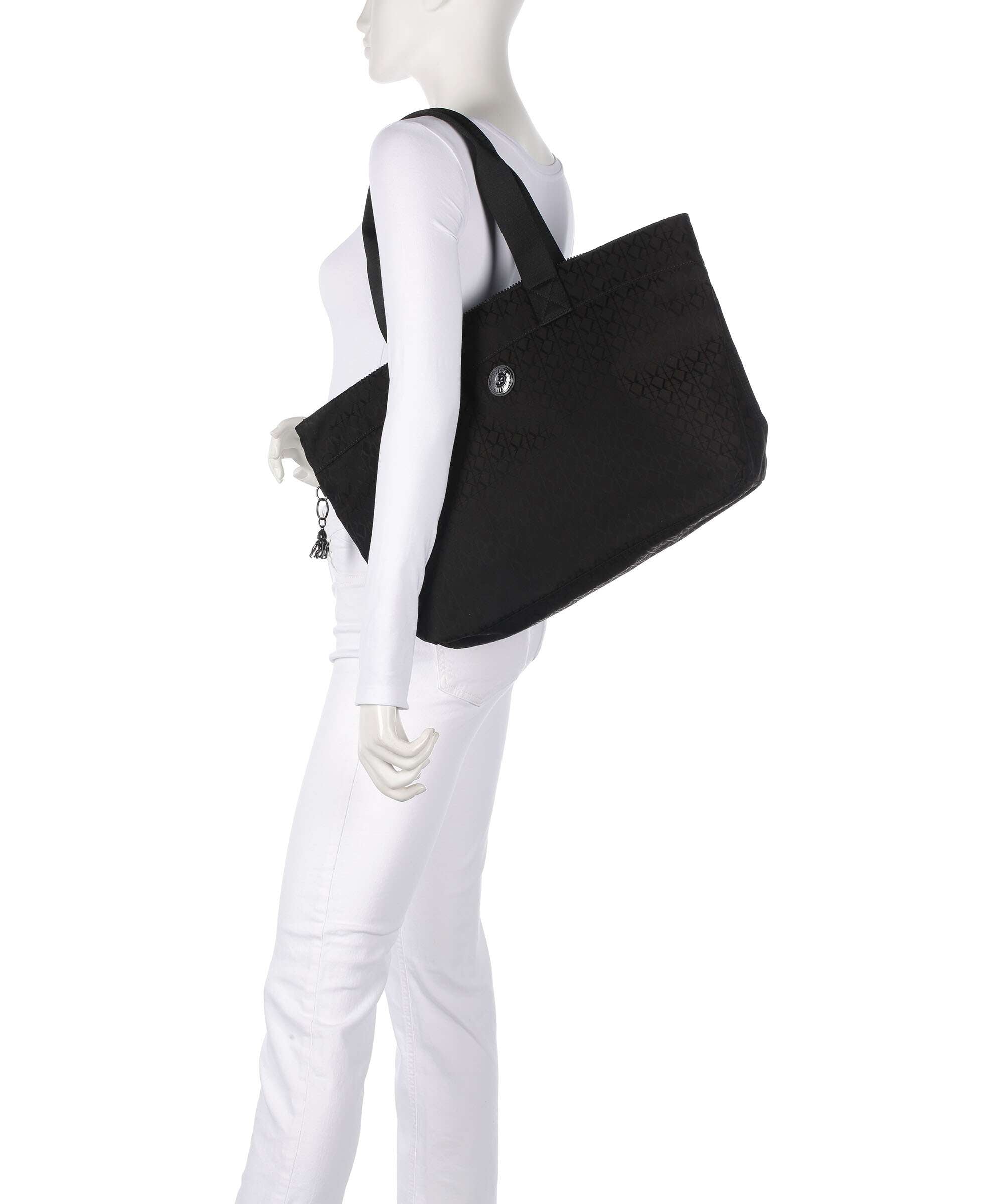Kipling Elevated Colissa Up Tote bag black sign