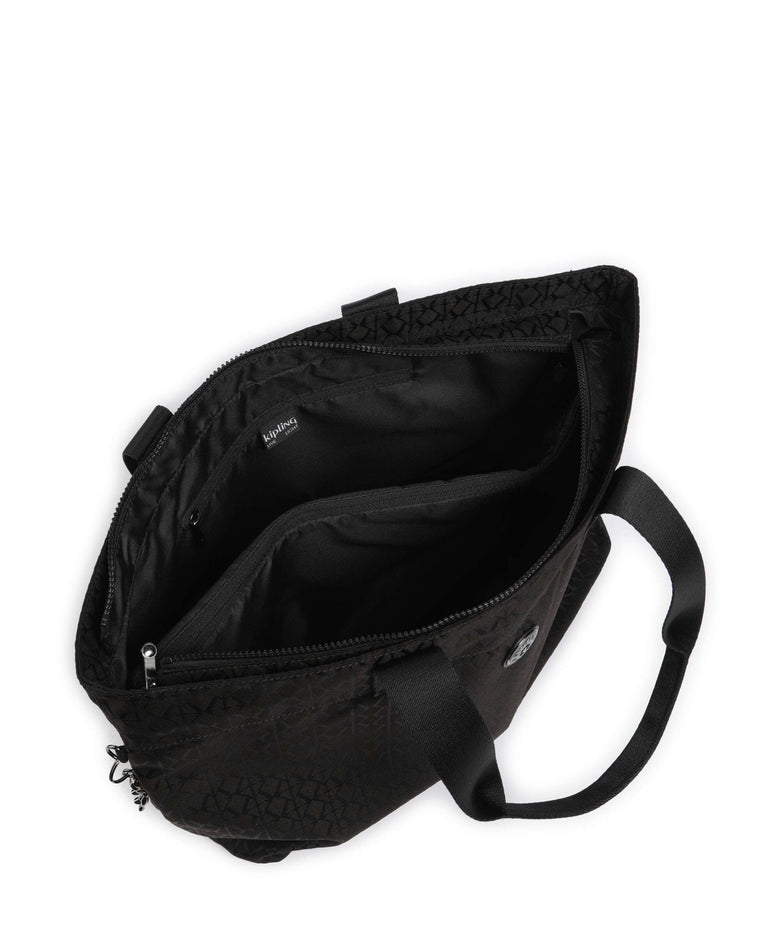 Kipling Elevated Colissa Up Tote bag black sign