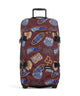 Eastpak Tranverz M Travel bag with wheels clash burgundy