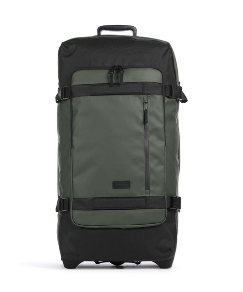 Eastpak Tranverz Cnnct L Travel bag with wheels top khaki