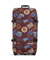 Eastpak Tranverz L Borsone trolley clash burgundy