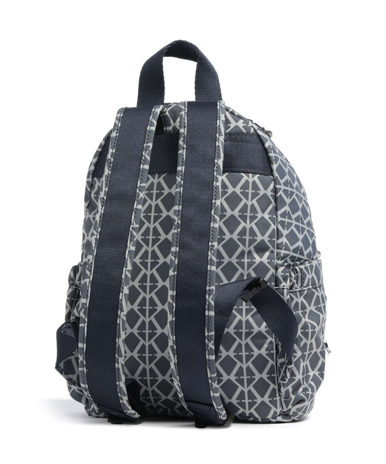 Kipling Elevated Delia Mini Backpack navy sign