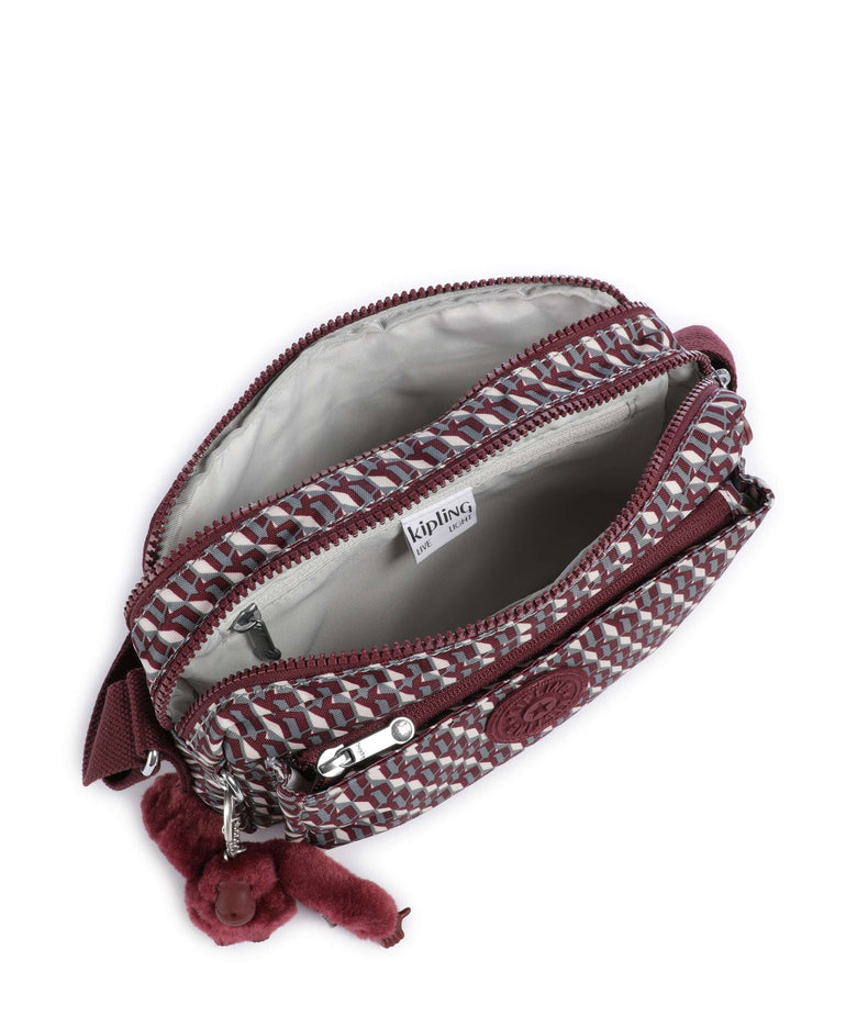 Kipling Basic Abanu M Crossbody bag wine