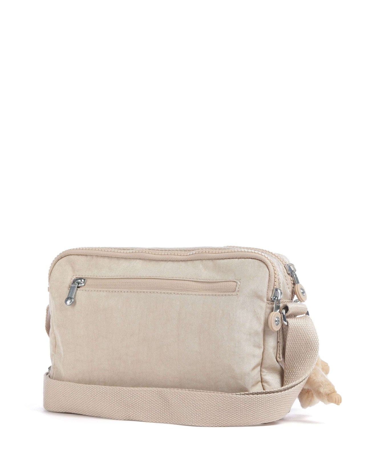 Kipling Basic Abanu M Crossbody bag sparkled beige