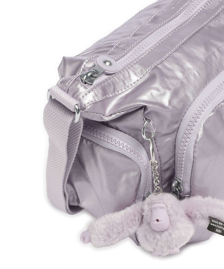 Kipling Basic Gabb S Crossbody bag lilac moon/metallic