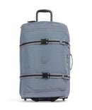 Kipling Basic Aviana M Borsone trolley blue stone