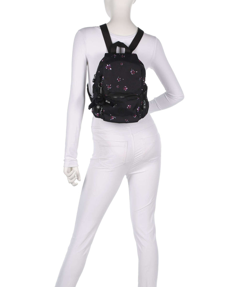 Kipling Basic City Zip Mini Backpack night flower