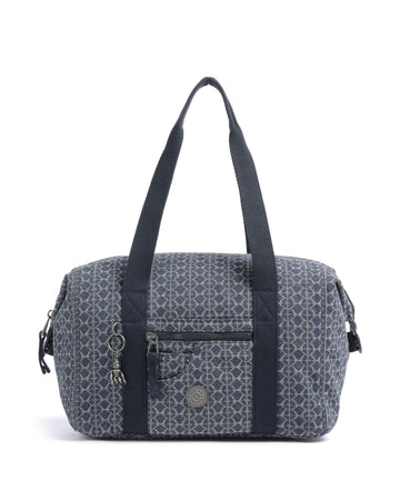 Kipling Denim Love Casual Art Borsa shopper signature denim