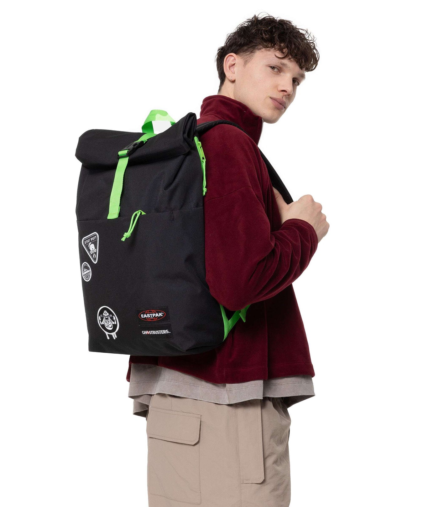 Eastpak Up Roll Rolltop backpack patches