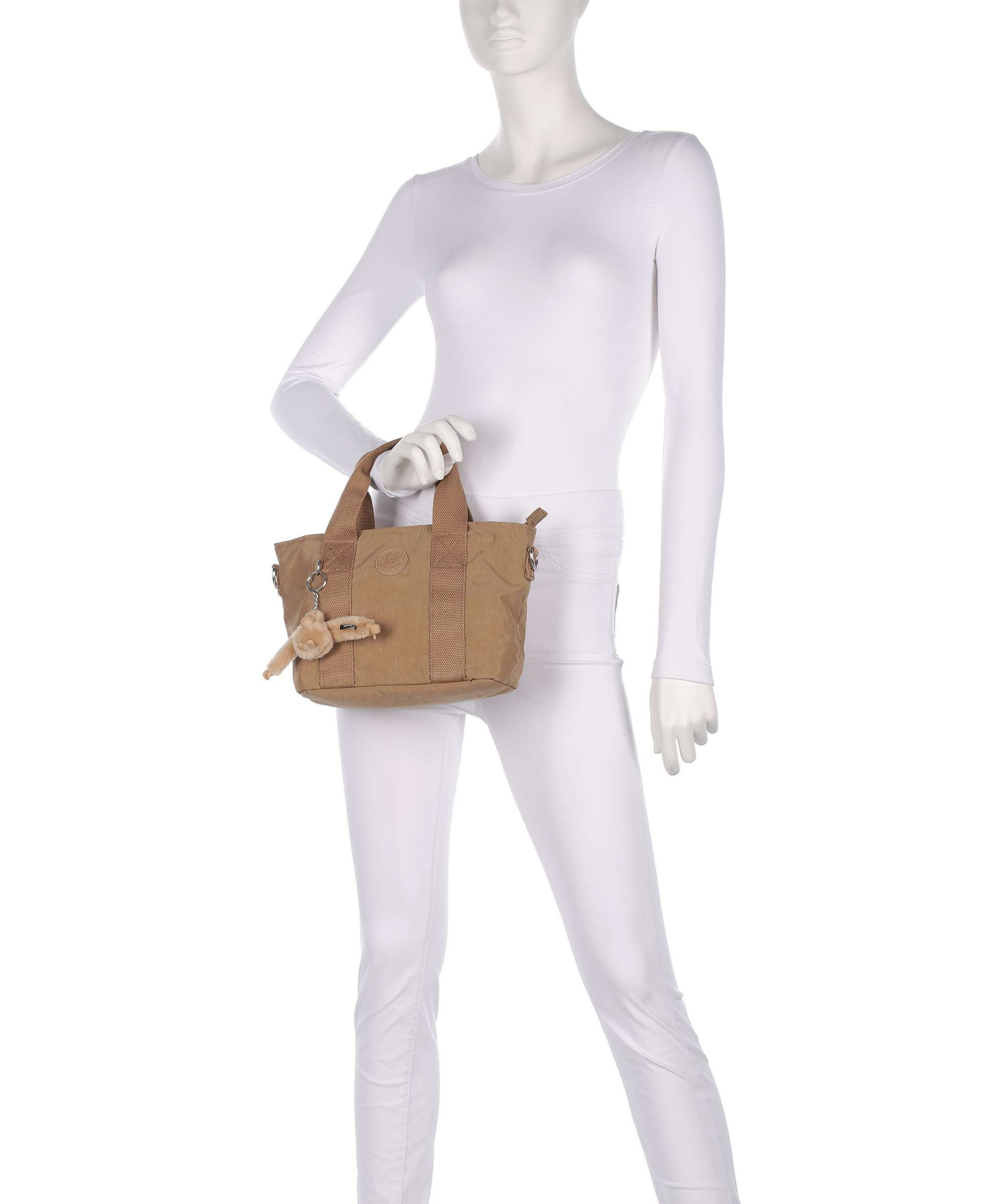 Kipling Basic Minta Handbag early tan