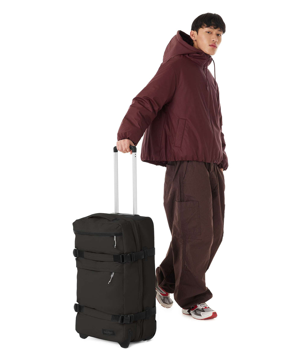 Eastpak Transit'R Plus M Travel bag with wheels tarp black