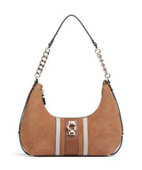 Guess Erenia Borsa a spalla cognac multicolour