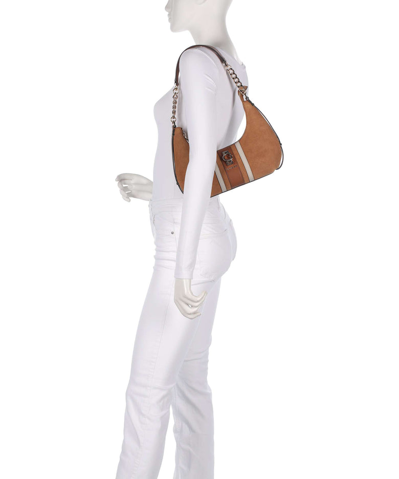 Guess Erenia Shoulder bag cognac multicolour