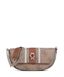 Guess Erenia Shoulder bag latte logo