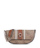 Guess Erenia Shoulder bag latte logo