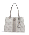 Guess Erenia Tote bag dark taupe logo