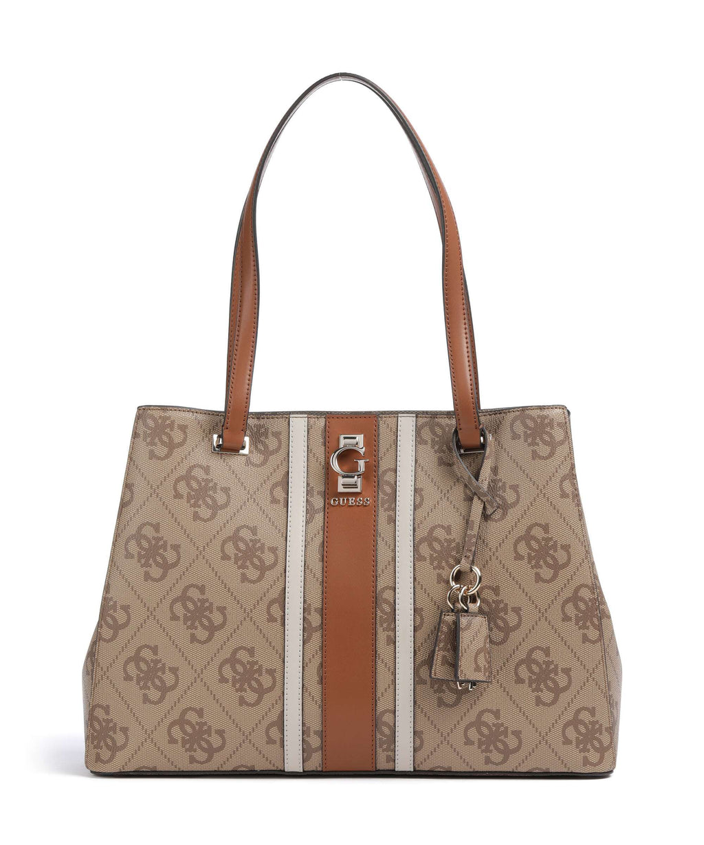 Guess Erenia Tote bag latte logo