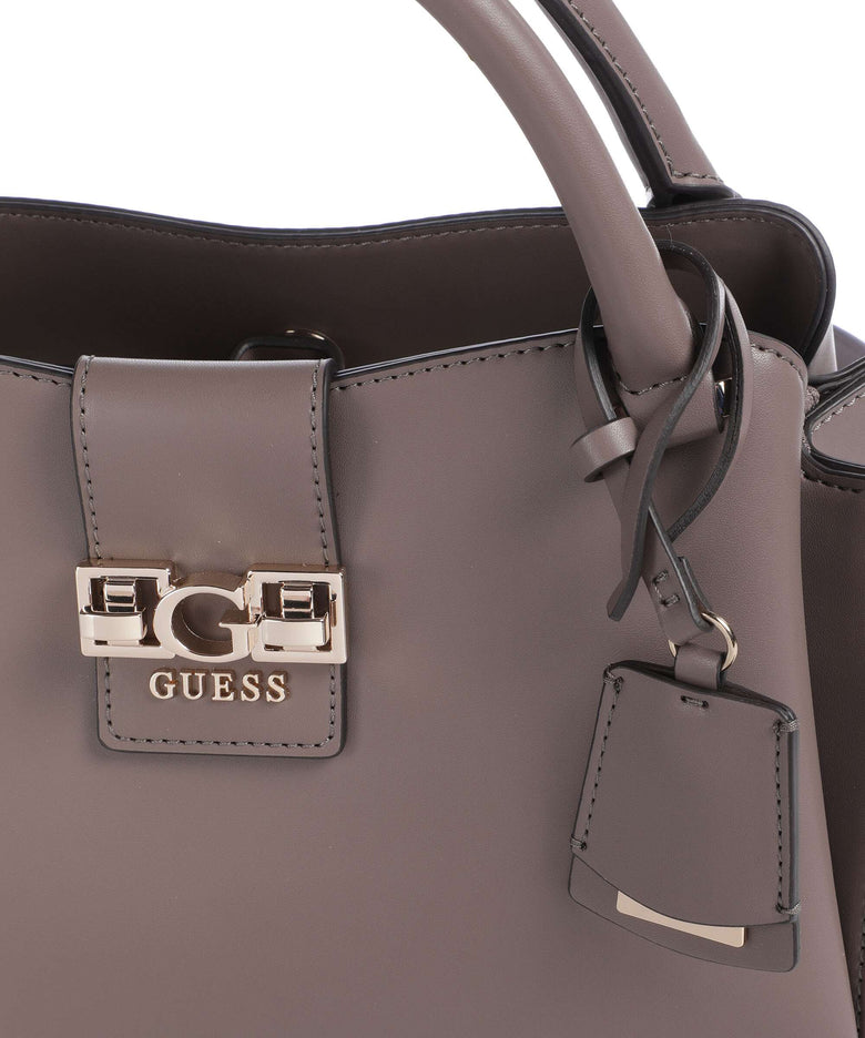 Guess Jane Handbag dark taupe