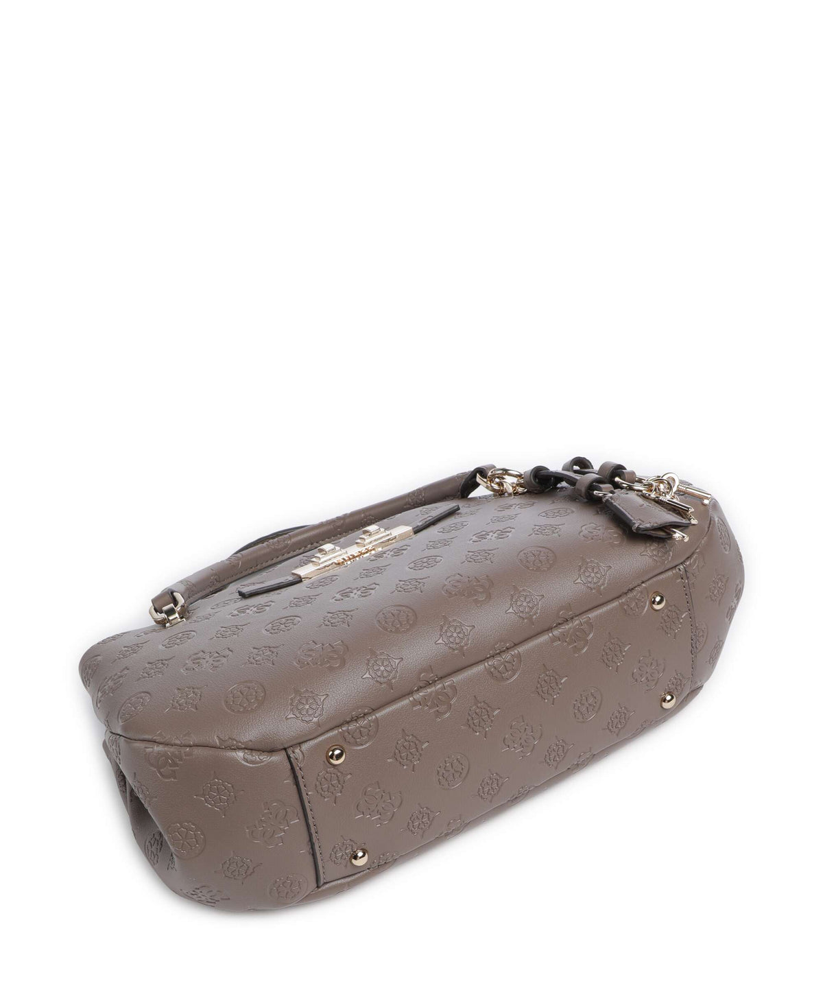 Guess Carmella Handbag taupe logo