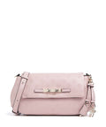Guess Carmella Crossbody bag light pink logo
