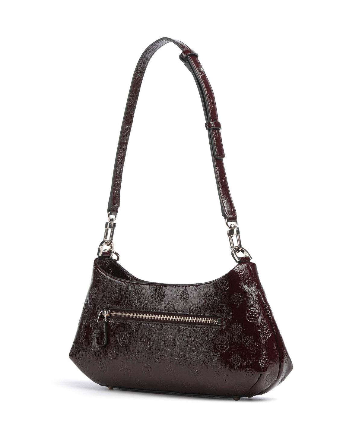 Guess Carmella Shoulder bag burgundy logo