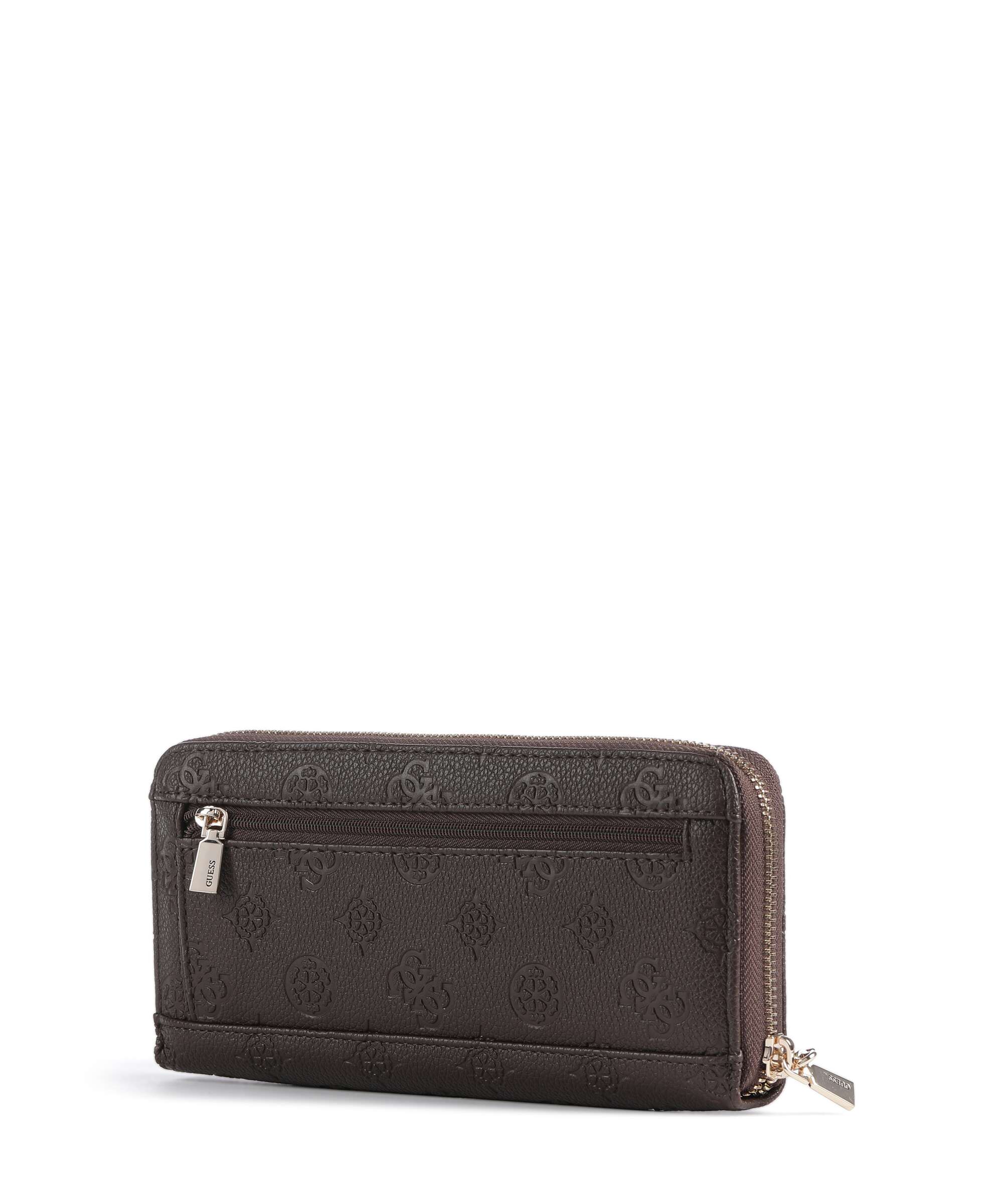 Guess Blake Large Wallet brown logo