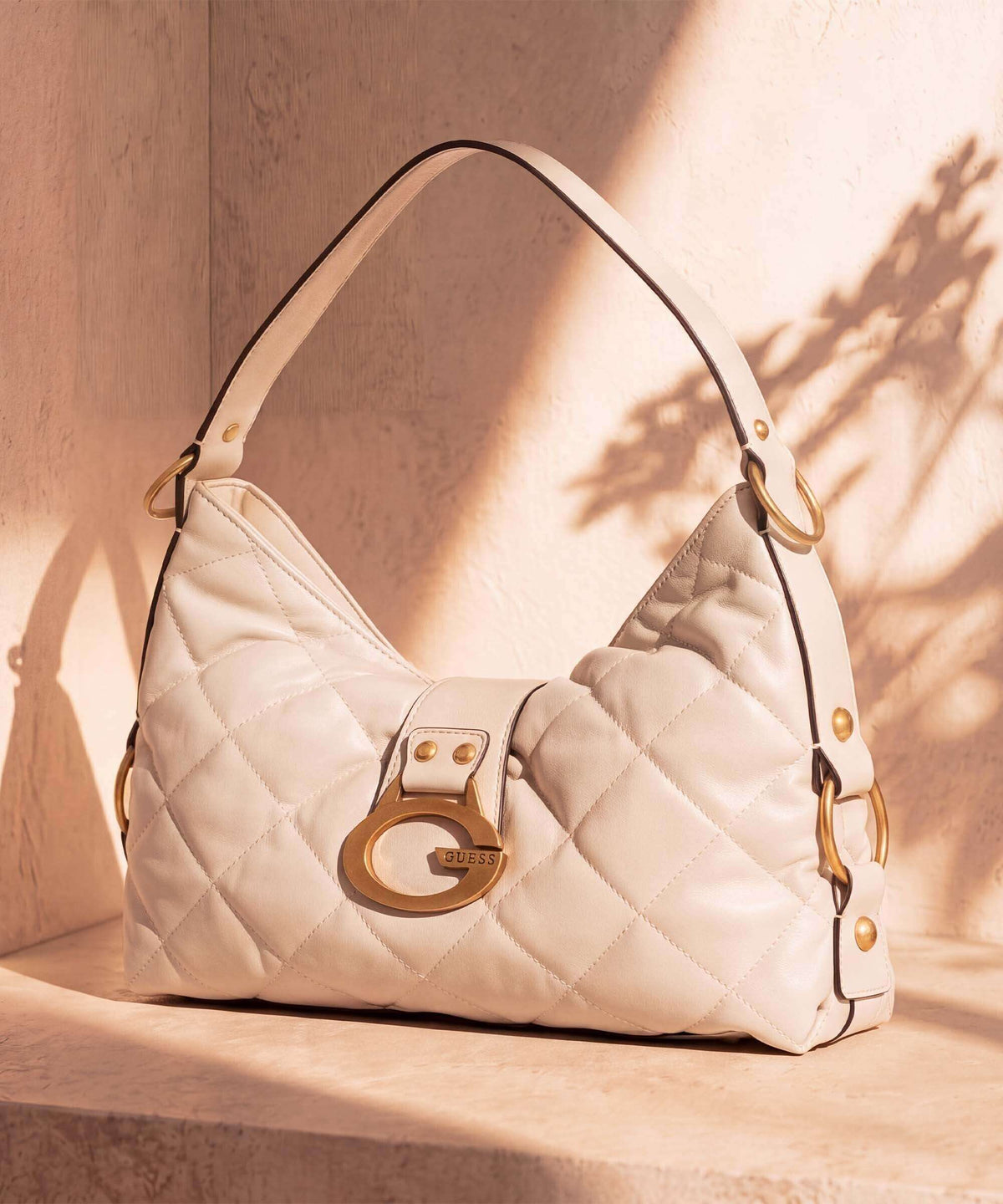 Guess Camden Hobo bag bone