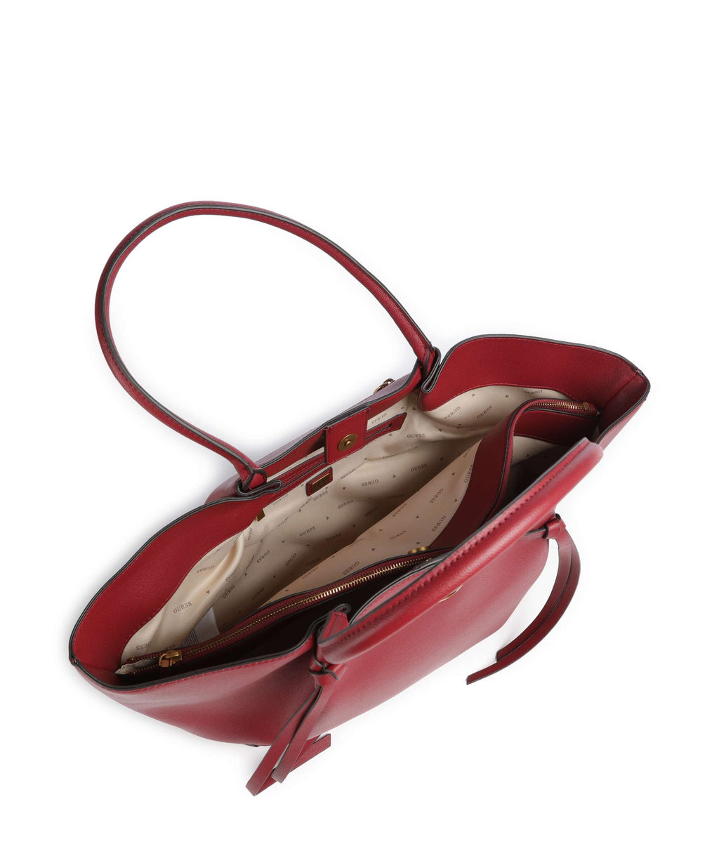 Guess Allegra Girlfriend Tote bag red
