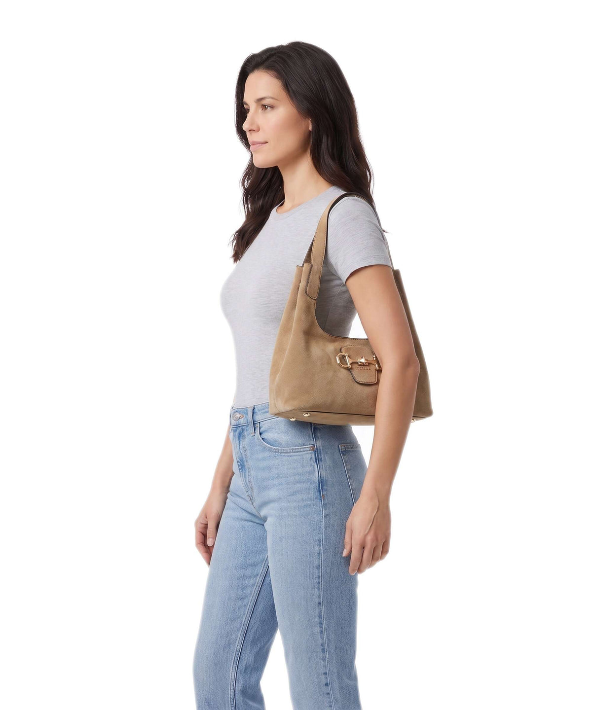 Guess Sunset Small Shoulder bag tan