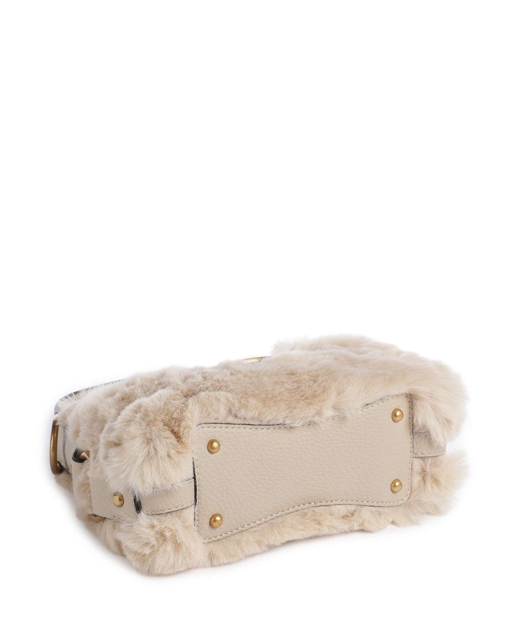 Guess Camden Mini Shoulder bag off white