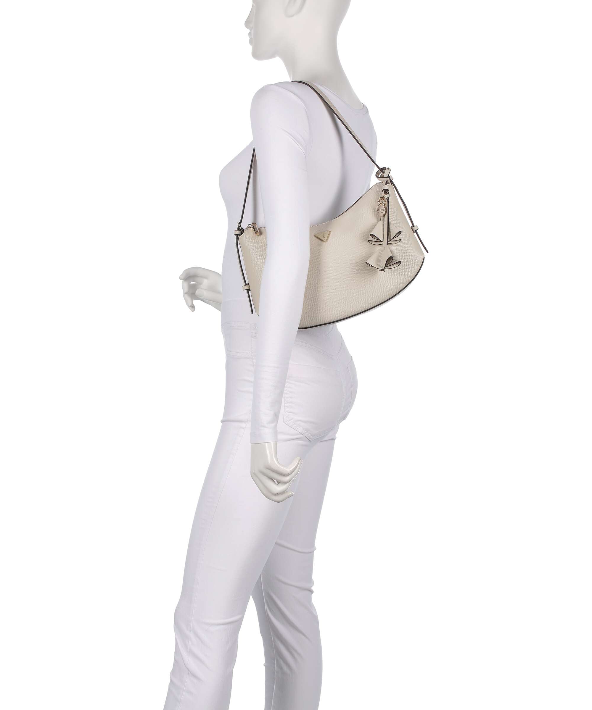 Guess Danielle Medium Shoulder bag bone