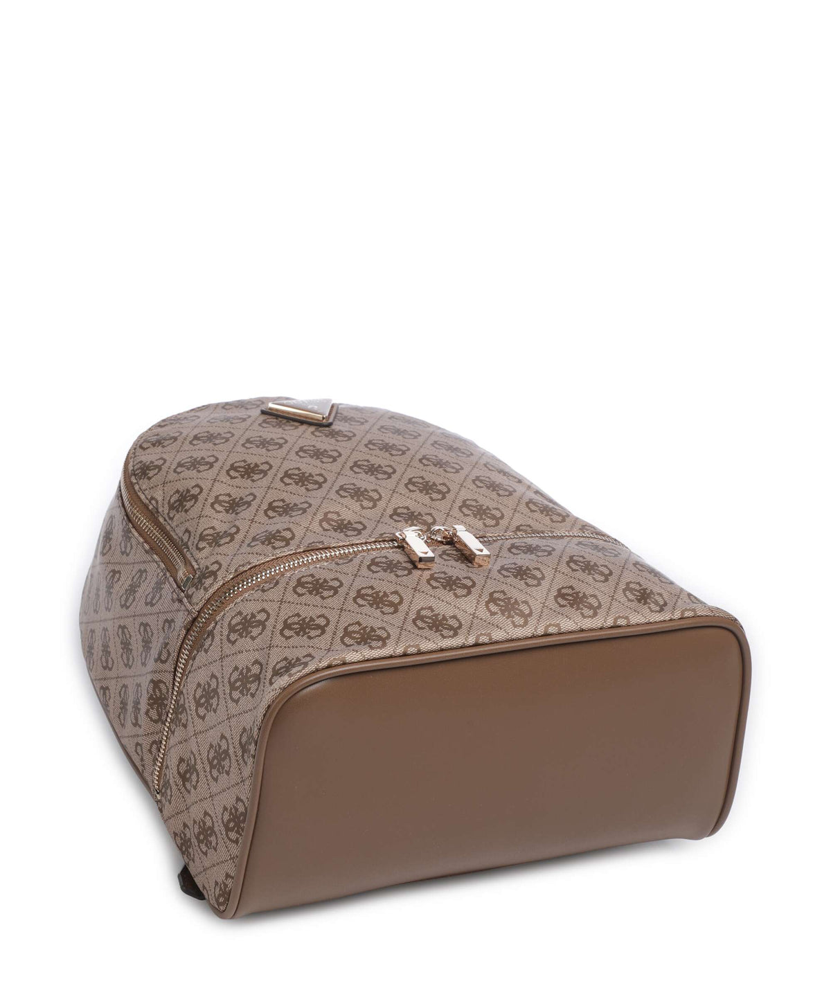 Guess Adrian Logo Medium Backpack latte logo