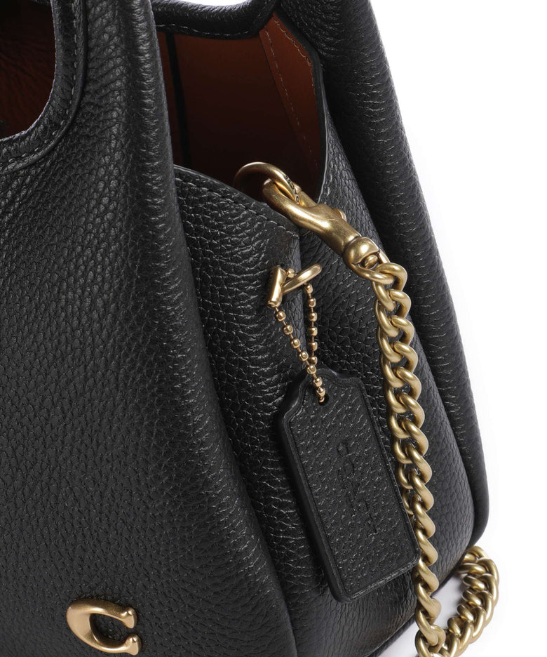 Coach Lana 19 Handbag black