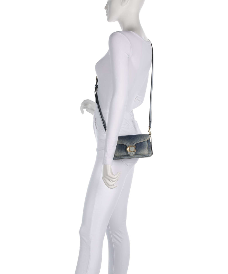 Coach Tabby Loved Denim 20 Shoulder bag dark indigo