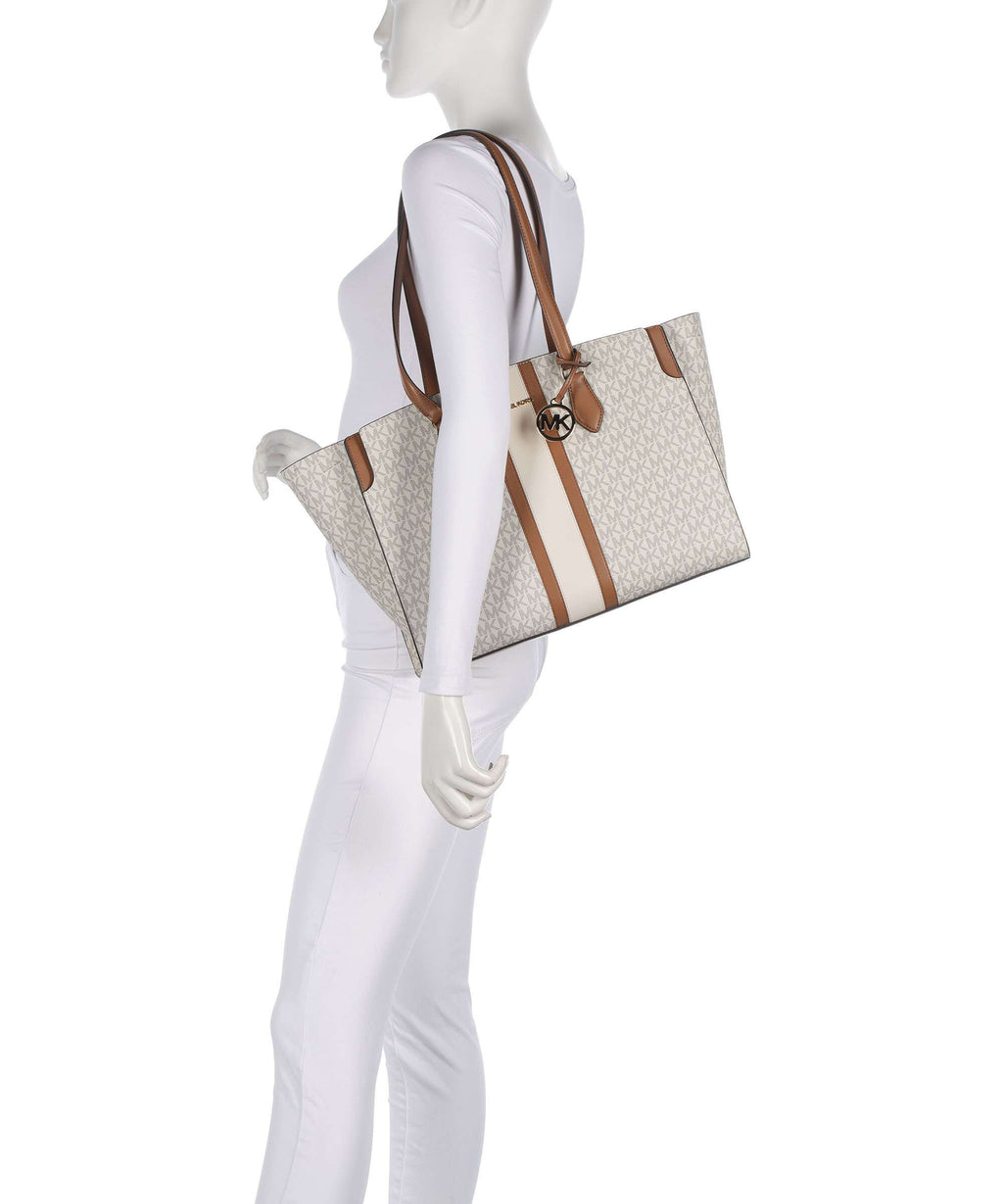 Michael Kors Becca Large Tote bag vanilla/acorn